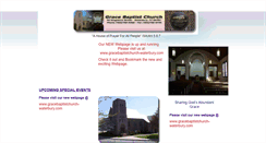 Desktop Screenshot of gracebaptistchurchofwaterbury.com